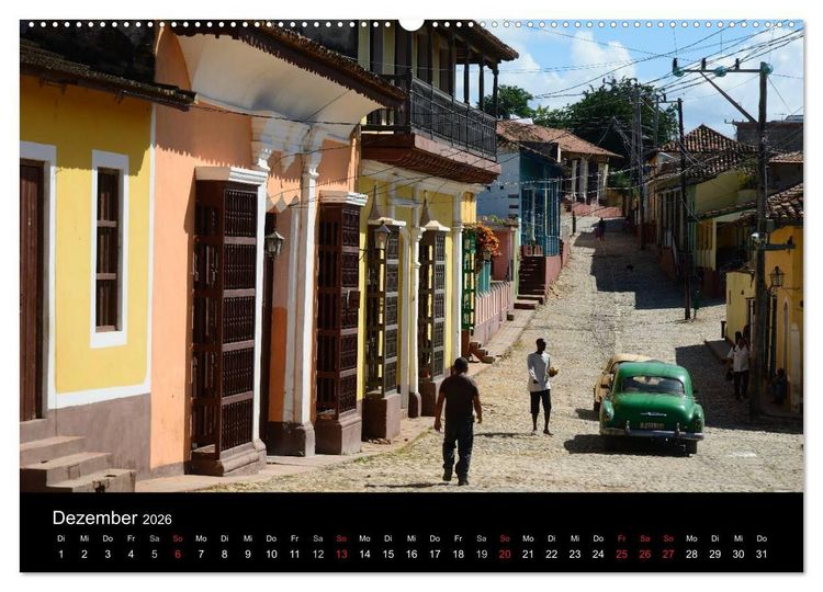 Produktbild: Cuba Real - Vielfalt der Karibik (Wandkalender 2026 DIN A2 quer), CALVENDO Monatskalender
