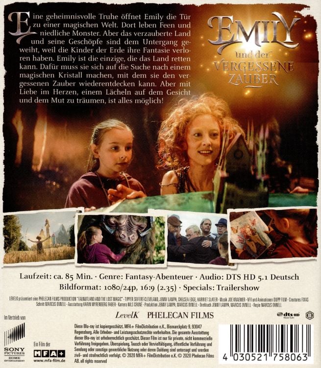 Produktbild: Emily und der vergessene Zauber