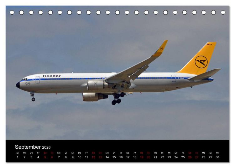 Produktbild: Im alten Glanz: Flugzeuge in Retro Livery (Tischkalender 2026 DIN A5 quer), CALVENDO Monatskalender