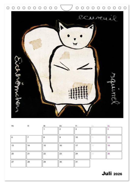 Produktbild: little pets (Wandkalender 2026 DIN A4 hoch), CALVENDO Monatskalender