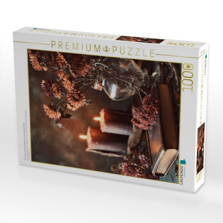 Produktbild: CALVENDO Puzzle Der Herbst schreibt Gedichte mit jedem fallenden Blatt | 1000 Teile Lege-Gr&ouml;&szlig;e 64x48cm Foto-Puzzle f&uuml;r gl&uuml;ckliche Stunden