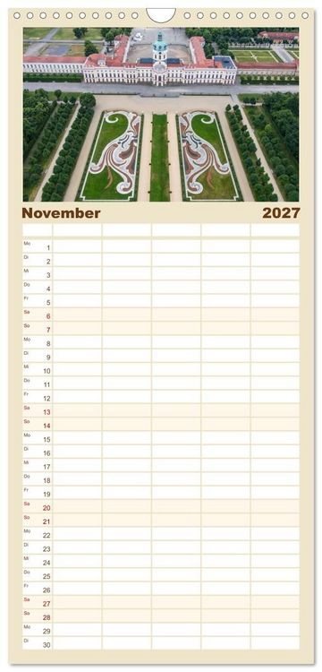 Produktbild: Familienplaner 2027 - Berlin - Reise durch die deutsche Geschichte mit 5 Spalten (Wandkalender, 21 x 45 cm) CALVENDO