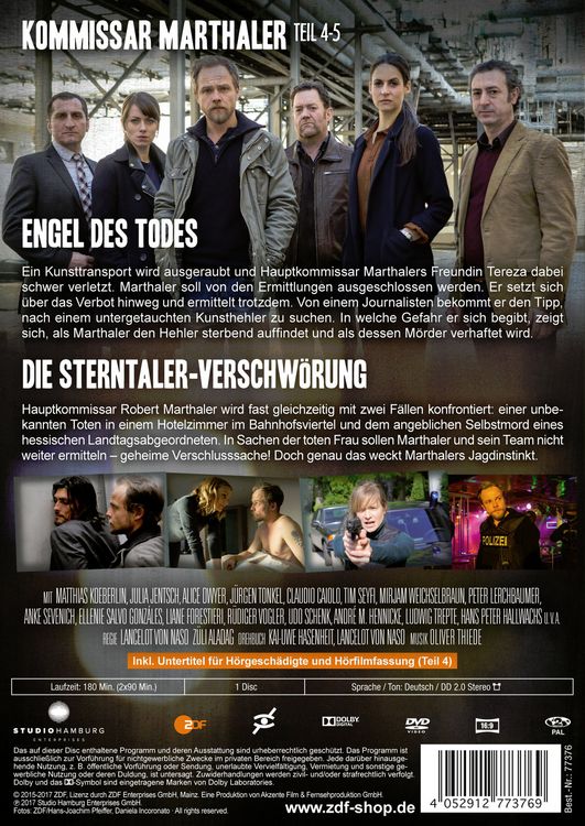 Produktbild: Kommissar Marthaler - Teil 4-5