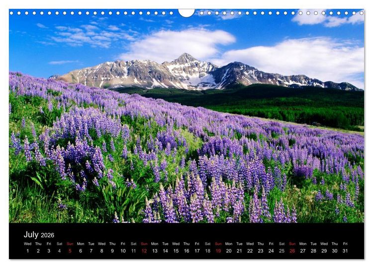Produktbild: USA - National Parks (Wall Calendar 2026 DIN A3 landscape), CALVENDO 12 Month Wall Calendar