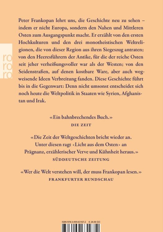 Produktbild: Licht aus dem Osten