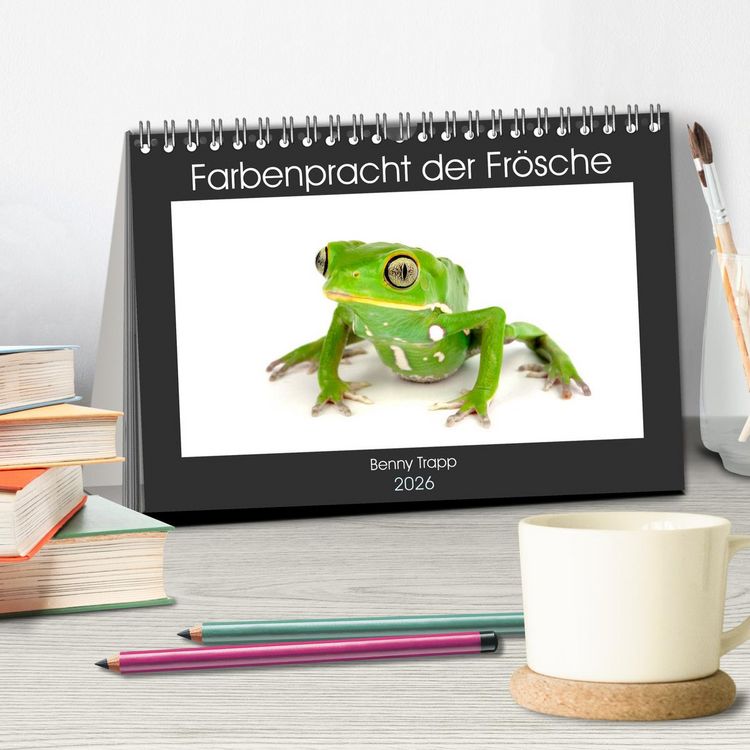 Produktbild: Farbenpracht der Fr&ouml;sche (Tischkalender 2026 DIN A5 quer), CALVENDO Monatskalender