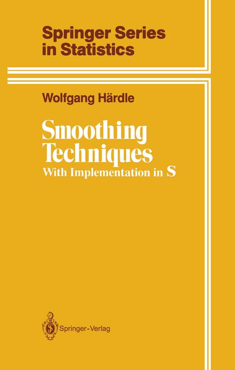Produktbild: Smoothing Techniques