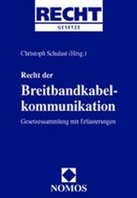 Produktbild: Recht der Breitbandkabelkommunikation