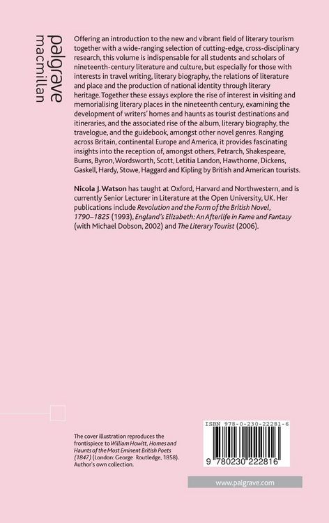 Produktbild: Literary Tourism and Nineteenth-Century Culture
