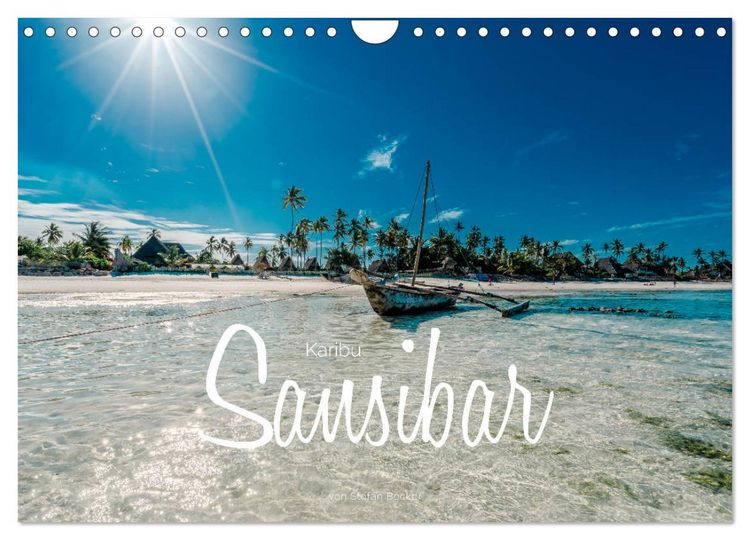 Produktbild: Karibu Sansibar (Wandkalender 2026 DIN A4 quer), CALVENDO Monatskalender