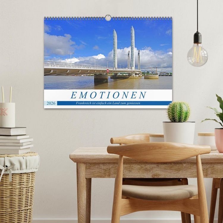 Produktbild: Emotionen - Frankreich ist einfach ein Land zum geniessen (Wandkalender 2026 DIN A3 quer), CALVENDO Monatskalender