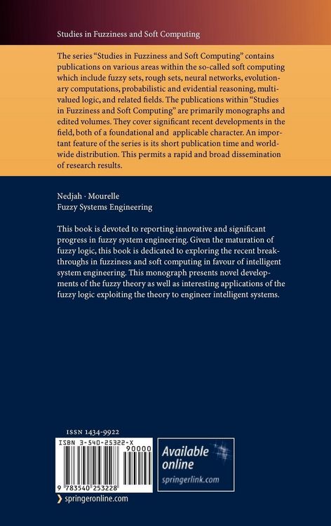 Produktbild: Fuzzy Systems Engineering