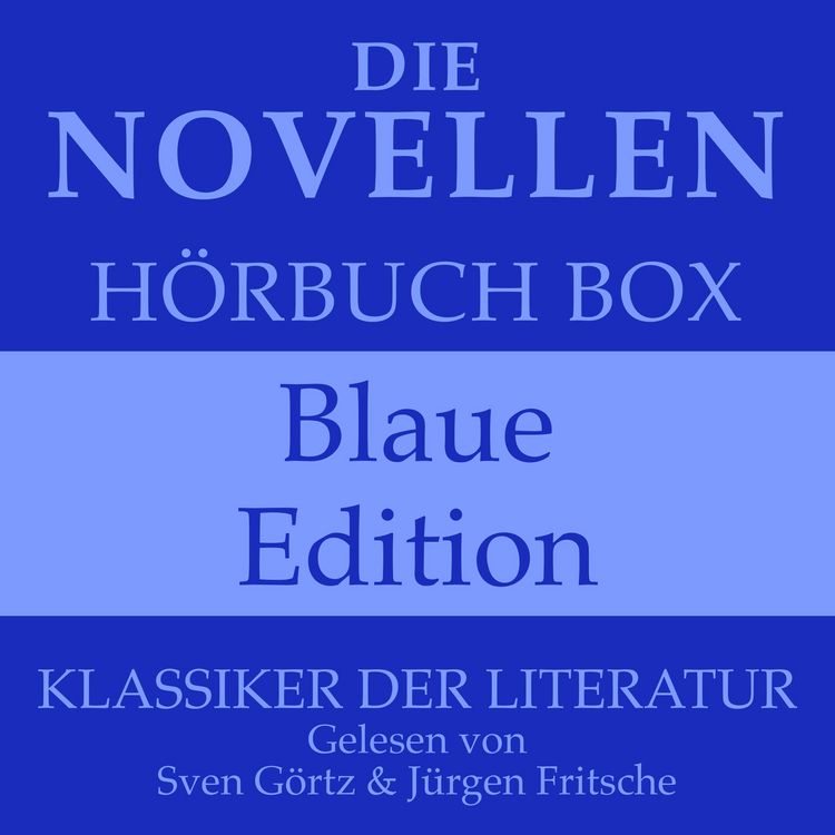 Produktbild: Die Novellen H&ouml;rbuch Box &ndash; Blaue Edition