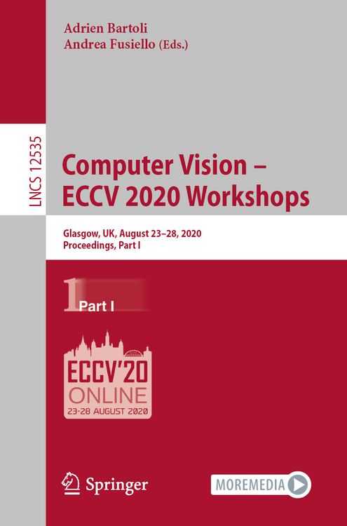 Produktbild: Computer Vision &ndash; ECCV 2020 Workshops