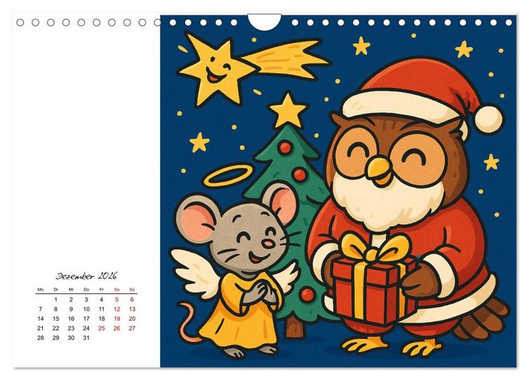 Produktbild: Pfoten, Pelz & Power-Jobs (Wandkalender 2026 DIN A4 quer), CALVENDO Monatskalender
