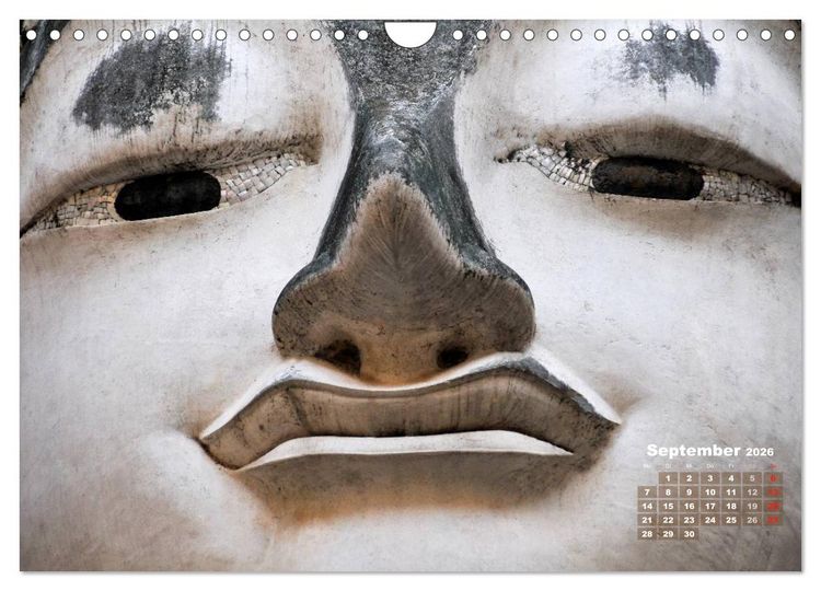 Produktbild: Thailands Buddhas (Wandkalender 2026 DIN A4 quer), CALVENDO Monatskalender