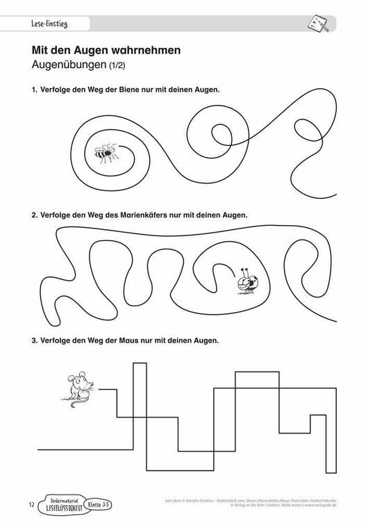 Produktbild: F&ouml;rdermaterial Lesefl&uuml;ssigkeit &ndash; Klasse 3 &ndash; 5