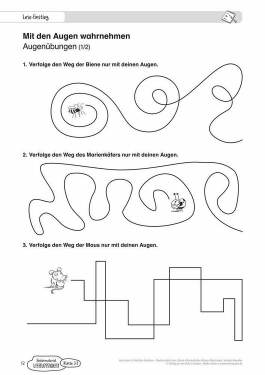 Produktbild: F&ouml;rdermaterial Lesefl&uuml;ssigkeit &ndash; Klasse 3 &ndash; 5