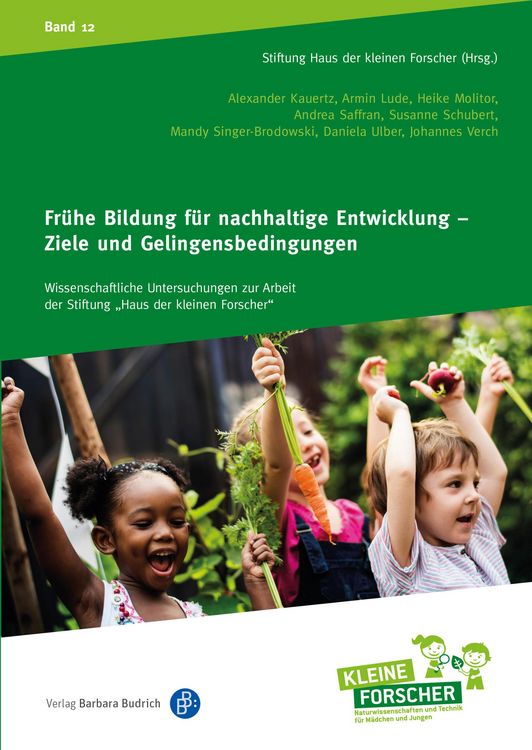 Produktbild: Fr&uuml;he Bildung f&uuml;r nachhaltige Entwicklung - Ziele und Gelingensbedingungen