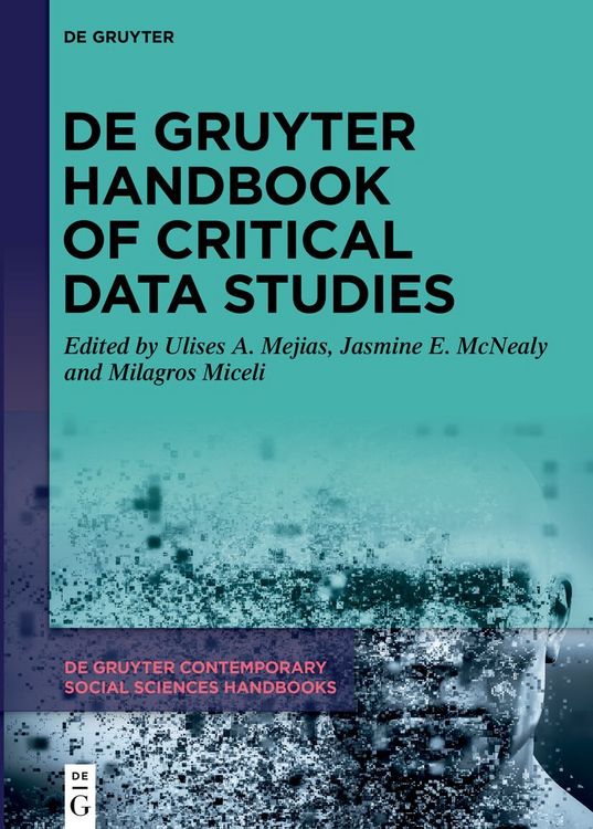Produktbild: De Gruyter Handbook of Critical Data Studies