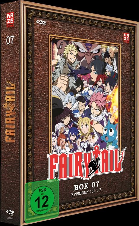 Produktbild: Fairy Tail - TV-Serie - DVD Box 7 (Episoden 151-175) [4 DVDs]
