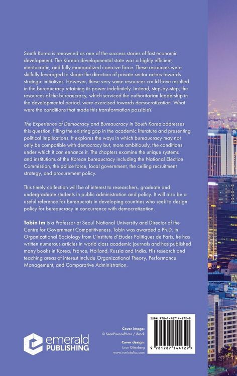 Produktbild: The Experience of Democracy and Bureaucracy in South Korea