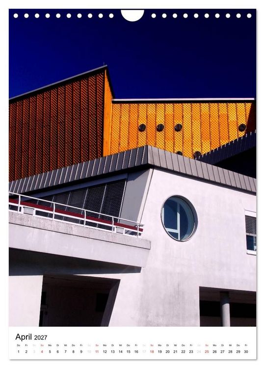 Produktbild: Philharmonie und Kammermusiksaal Berlin (Wandkalender 2027 DIN A4 hoch), CALVENDO Monatskalender