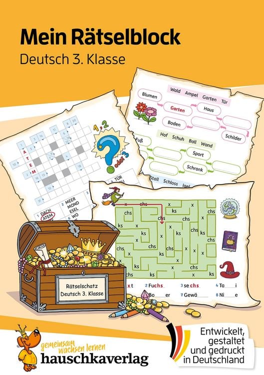 Produktbild: Mein R&auml;tselblock Deutsch 3. Klasse