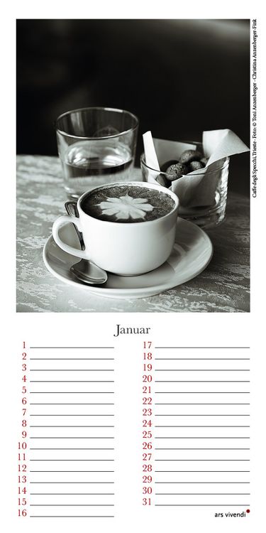 Produktbild: Geburtstagskalender Espresso, Cappuccino & Co.