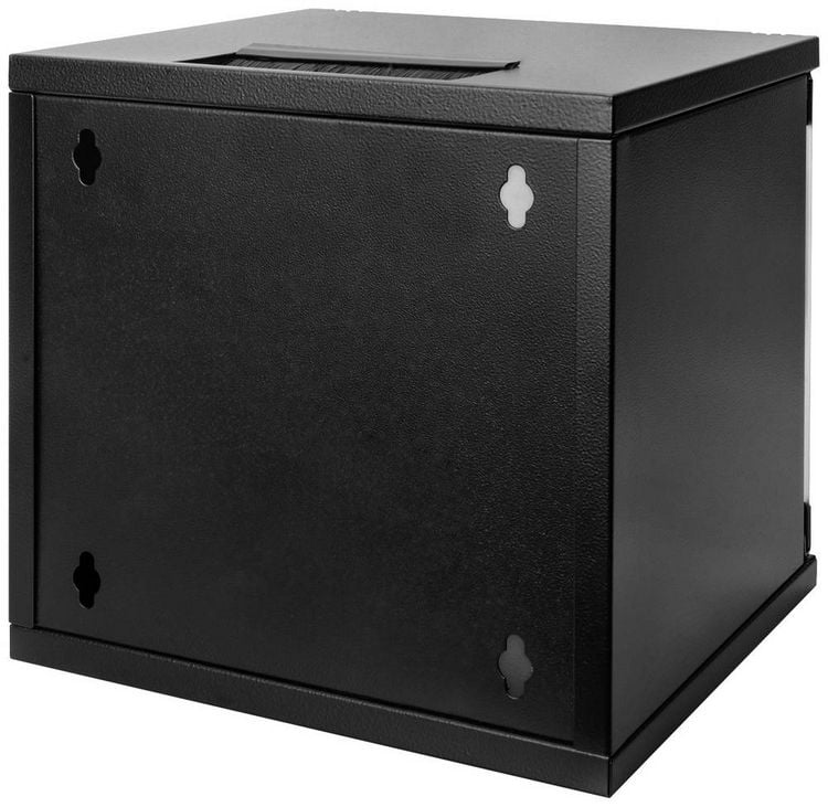 Produktbild: Digitus DN-10-06U-B 10 Zoll Wandgeh&auml;use 6 HE Schwarz (RAL 9005)