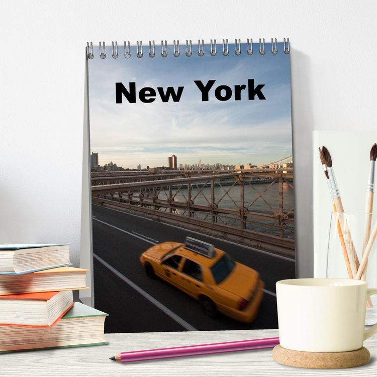 Produktbild: New York (Tischkalender 2026 DIN A5 hoch), CALVENDO Monatskalender