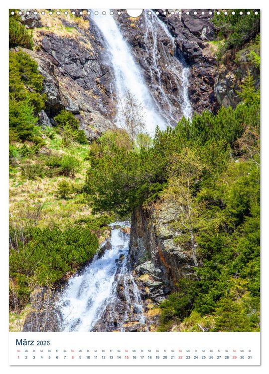 Produktbild: Sch&ouml;ner Wasserfall (Wandkalender 2026 DIN A3 hoch), CALVENDO Monatskalender
