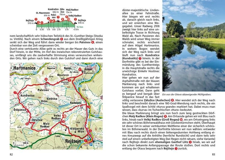 Produktbild: ROTHER Wanderf&uuml;hrer B&ouml;hmerwald
