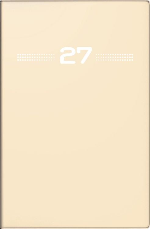 Produktbild: rido/id&eacute; 7015202037 Taschenkalender Mod. partner/Industrie I 2027 A7, Kunststoff, sand