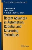 Produktbild: Recent Advances in Automation, Robotics and Measuring Techniques