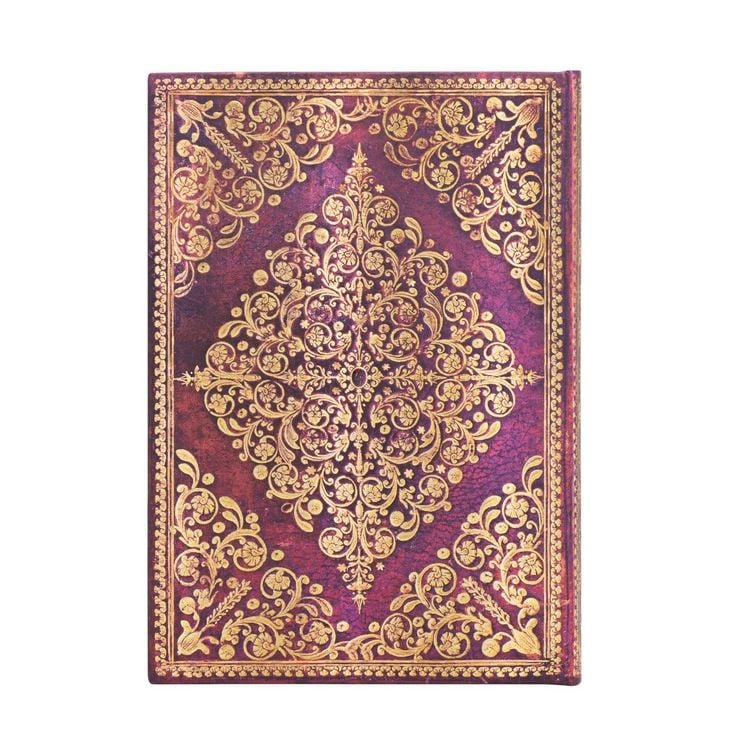 Produktbild: Hardcover Notizbuch Viola, Midi, Liniert