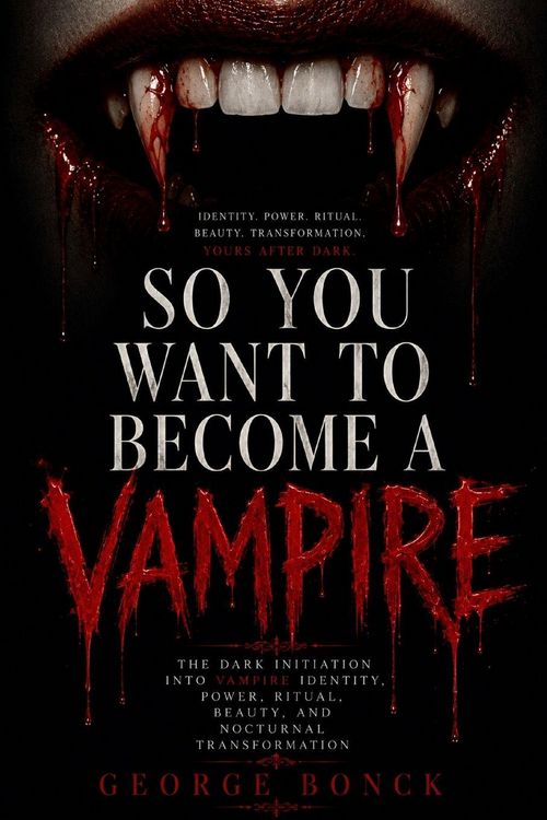 Produktbild: SO YOU WANT TO BECOME A VAMPIRE