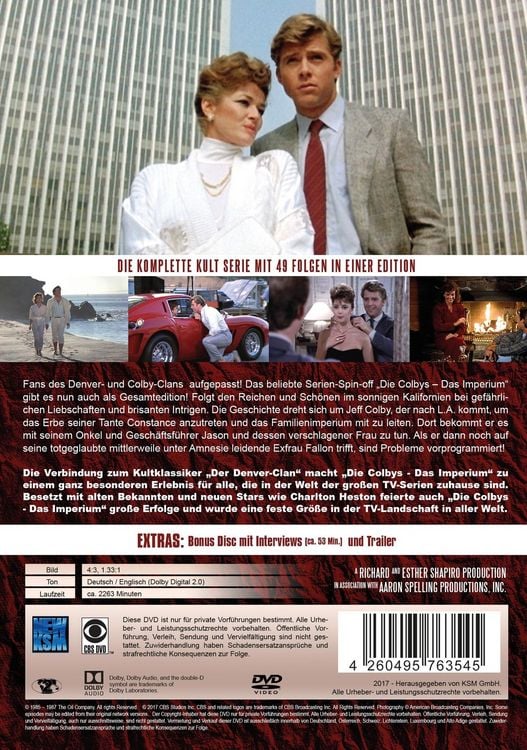 Produktbild: Die Colbys - Das Imperium - Die komplette Serie + Bonus-DVD [13 DVDs]