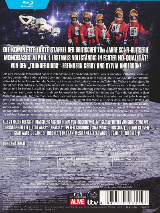 Produktbild: Mondbasis Alpha 1 - Staffel 1/Extended Version [6 BRs]