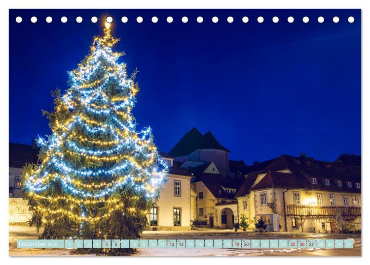 Produktbild: Maribor - Entspannde Stadt am Ufer der Drau (Tischkalender 2026 DIN A5 quer), CALVENDO Monatskalender