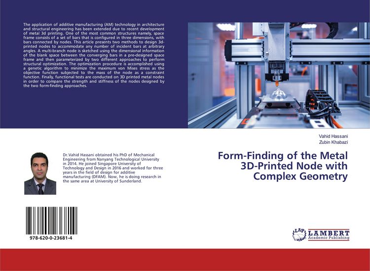 Produktbild: Form-Finding of the Metal 3D-Printed Node with Complex Geometry