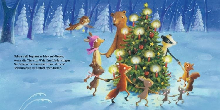 Produktbild: Wenn die Tiere Weihnachten feiern