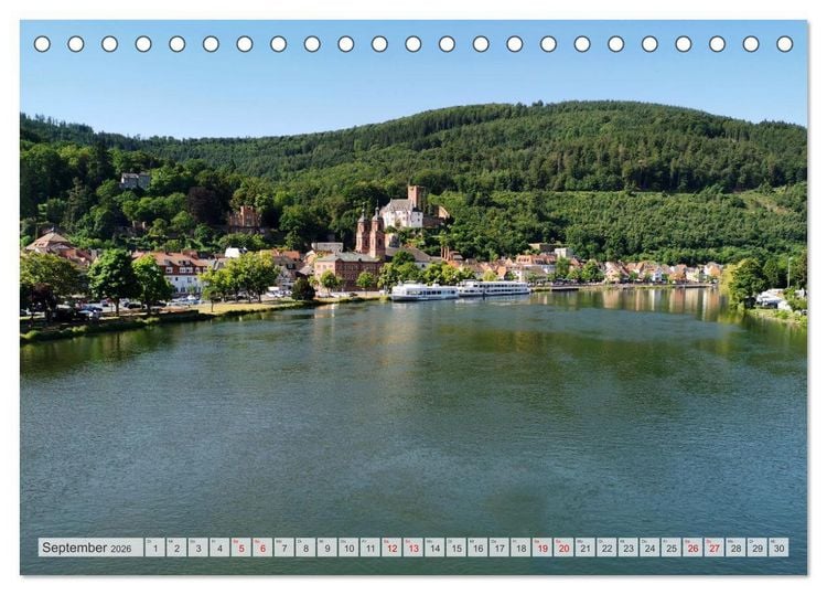 Produktbild: Miltenberg neu entdeckt (Tischkalender 2026 DIN A5 quer), CALVENDO Monatskalender
