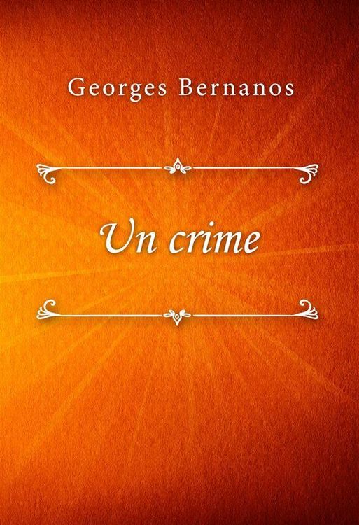 Produktbild: Un crime