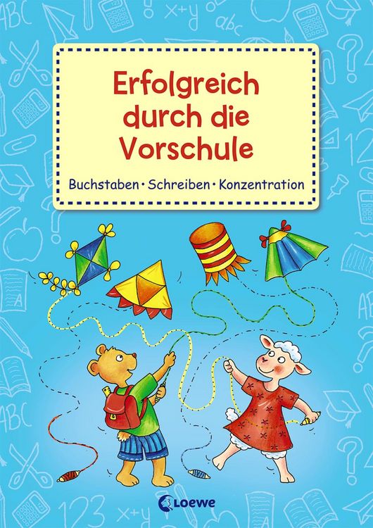 Produktbild: Erfolgreich durch die Vorschule - Buchstaben Schreiben Konzentration
