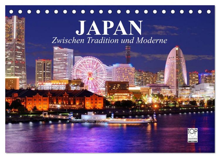 Produktbild: Japan. Zwischen Tradition und Moderne (Tischkalender 2026 DIN A5 quer), CALVENDO Monatskalender