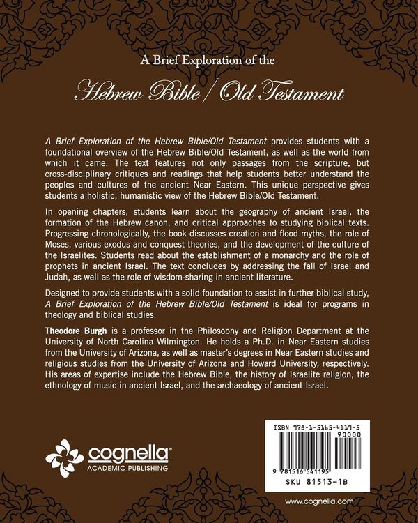 Produktbild: A Brief Exploration of the Hebrew Bible/Old Testament