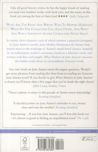 Produktbild: What Matters in Jane Austen?