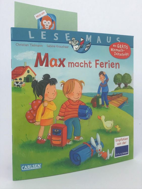 Produktbild: LESEMAUS 113: Max macht Ferien