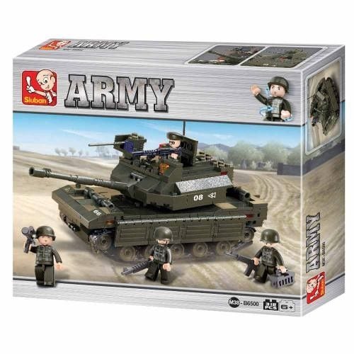Produktbild: Sluban ARMY M38-B6500 - Panzer II, Bausatz, 312 Klemmbausteine